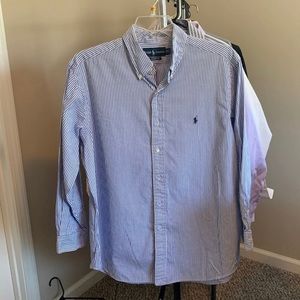 Mens Polo Ralph Lauren Button Down Dress Shirt
